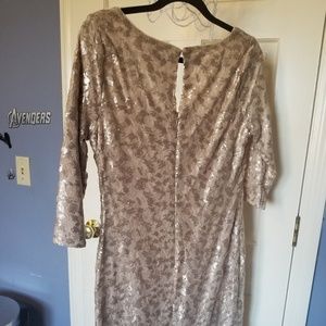 Blingy Eva Mendes cocktail dress